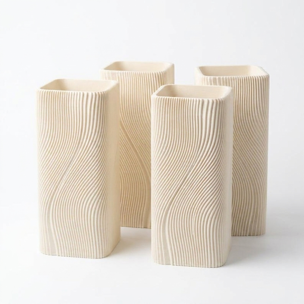 Ma Series Vases Cream