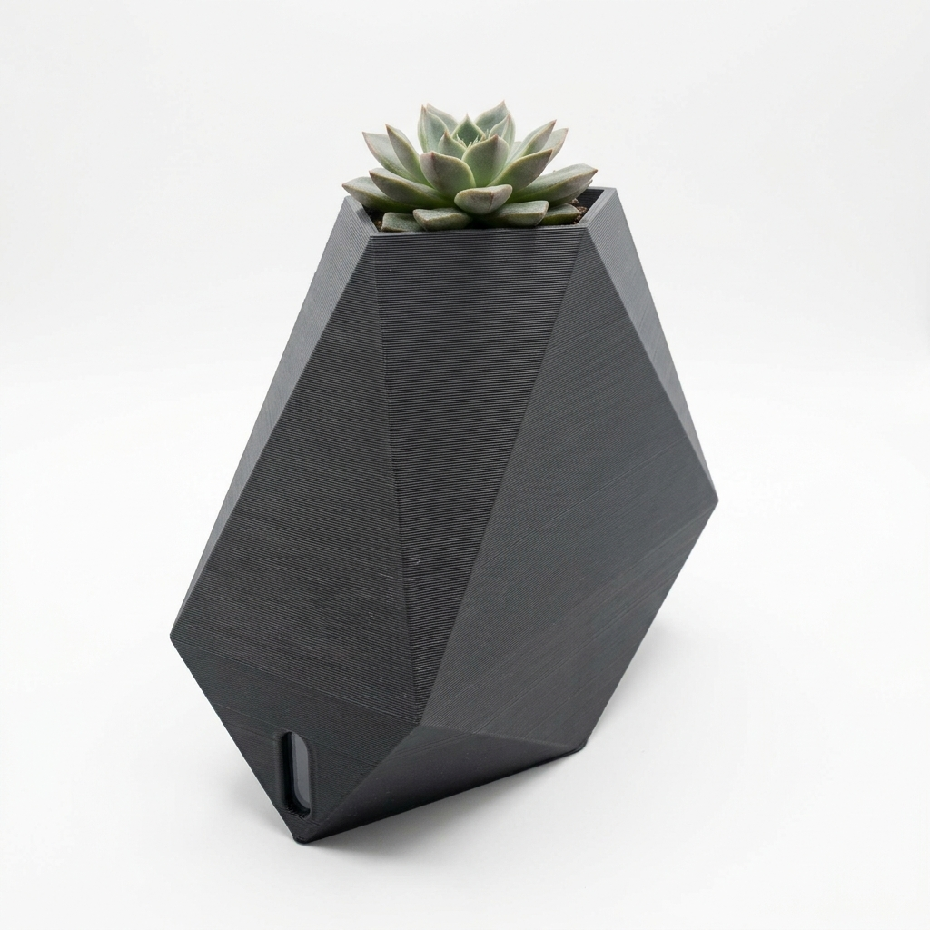 Geometric Planter Prism shape