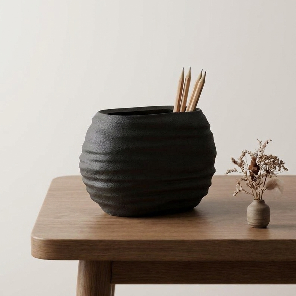 Pencil Holder Barrel Jar-Like shape