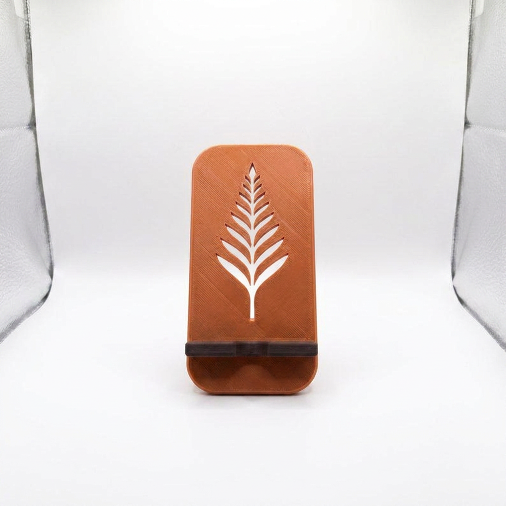 Zen Phone Stand Terracotta