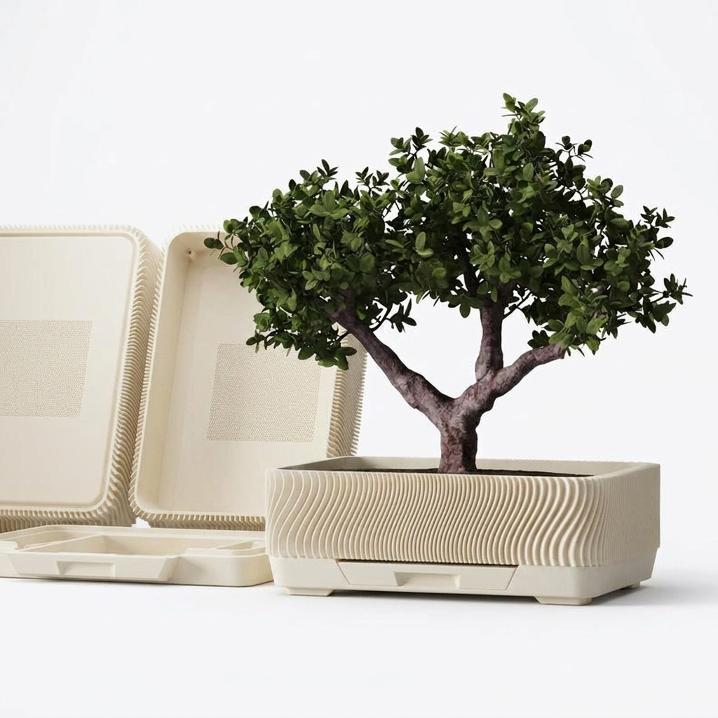 Bonsai Training Pot Cream