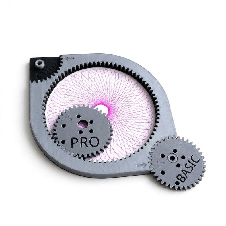 Fidget Toy Variety Bundle — Spinner, Spirograph & Bubble Popper 3x3