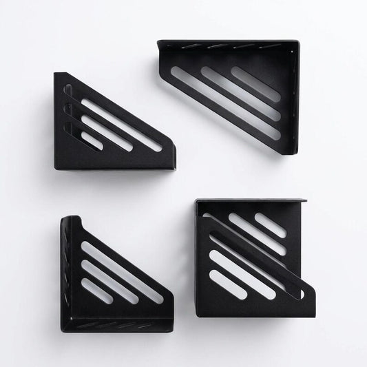 Double-Rotation Shelf Brackets
