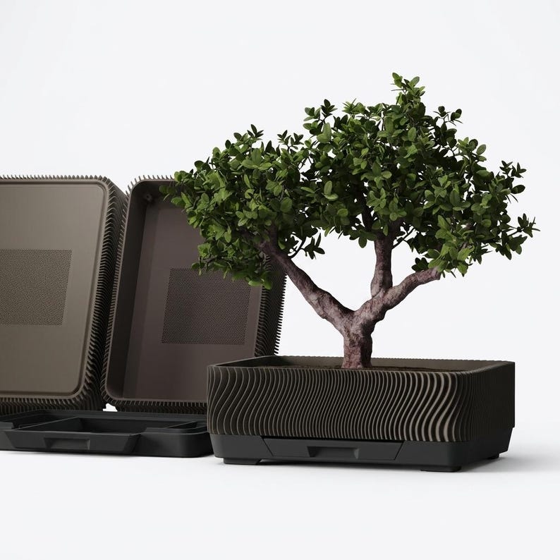 Bonsai Training Pot & Wave Tray