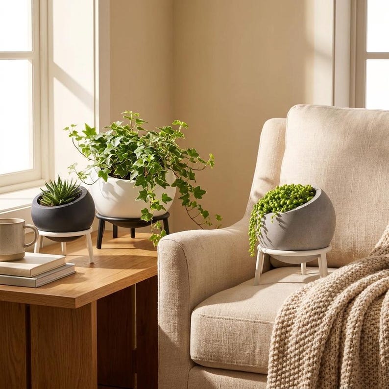 Spherical Planter detail