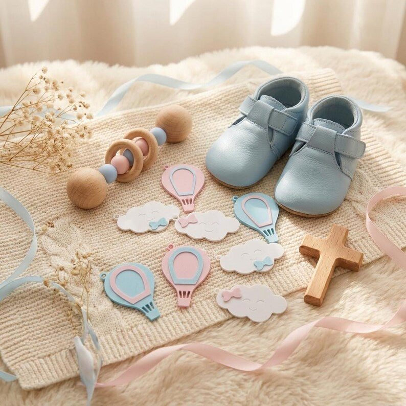 Hot Air Balloon Keychains set
