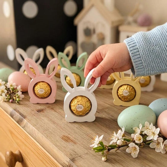 Easter Bunny Holder detail