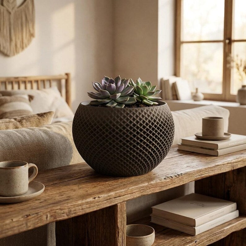 SFERA Planter with plant
