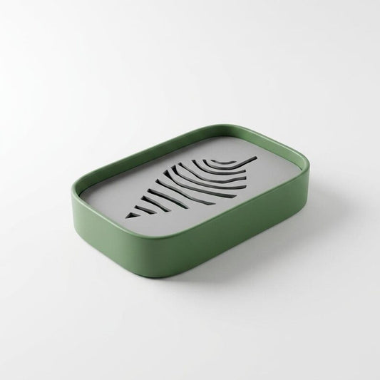 Ribbed Soap Dish Collection 3