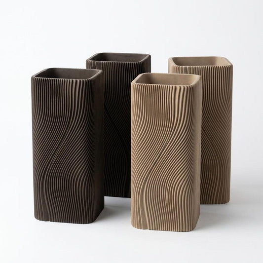 Ma Series Ribbed Vase